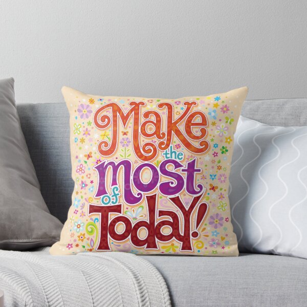 Item preview, Aproveche al máximo hoy - Hand-Lettering Art de Thaneeya McArdle designed and sold by Thaneeya McArdle.