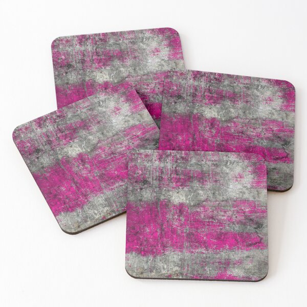 Item preview, Scratched Metal - Hot Pink designed and sold by DesignSyndicate.