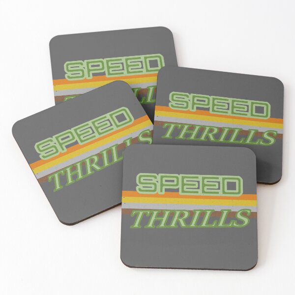 Item preview, Speed Thrills Vintage Retro Style designed and sold by CharJens.