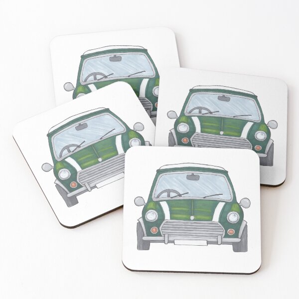 Item preview, classic green mini front view designed and sold by marie scowen.