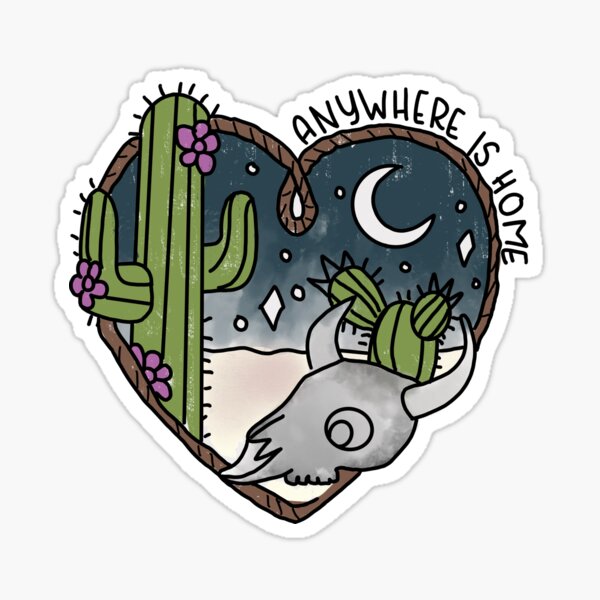 Item preview, “Anywhere is home.” designed and sold by mik-97.