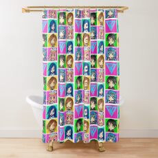Funneh and the Krew - Anime Style Shower Curtain