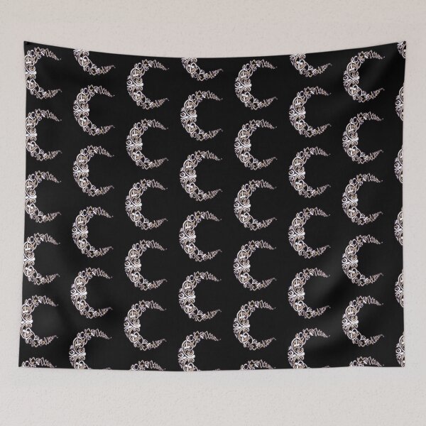 Item preview, Filigree Moon on Black - Pattern designed and sold by EKeener.