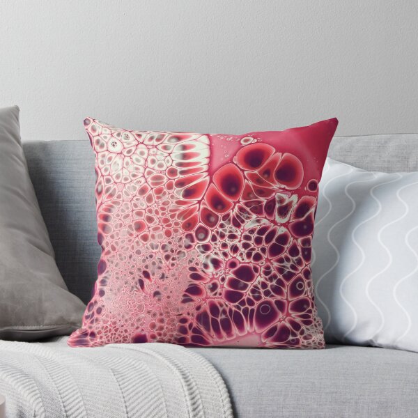 Item preview, Pink and Red Chameleon Jones Original Cell Pattern designed and sold by chameleonjones.