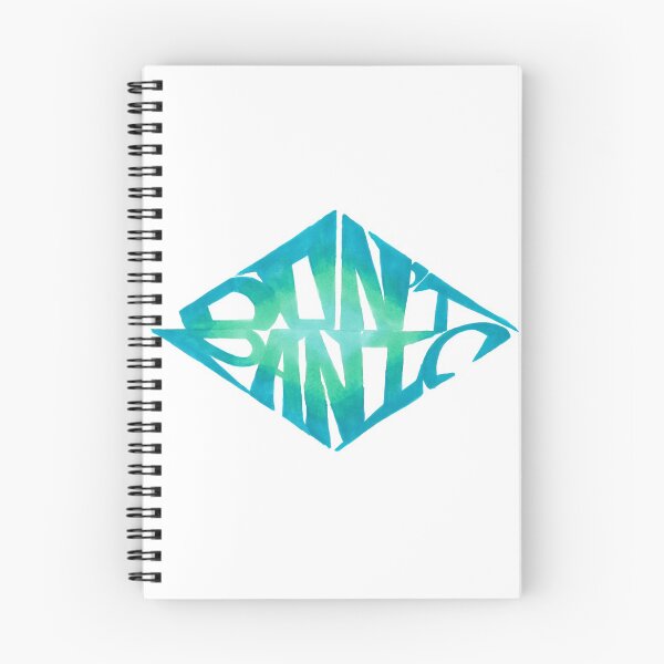 Item preview, Don't Panic - Mint/Blue designed and sold by EKeener.