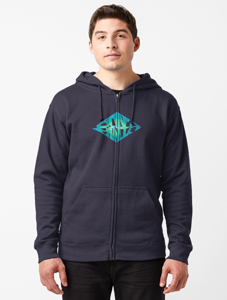 mint blue hoodie