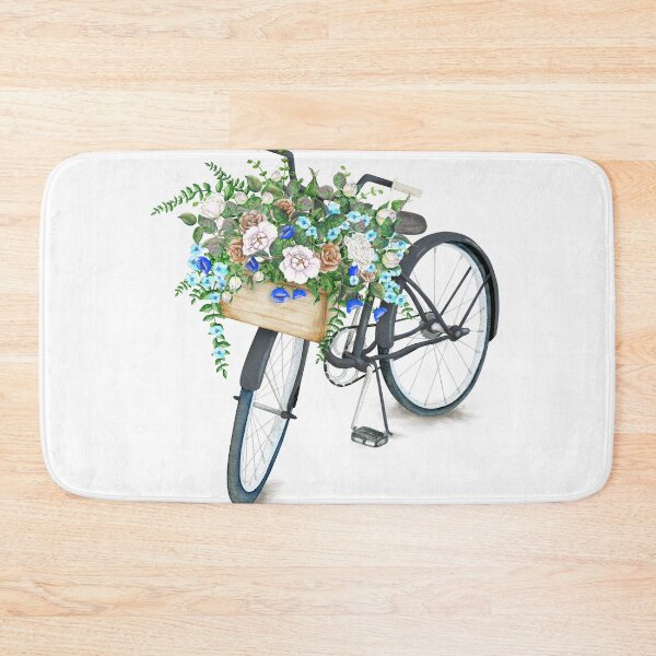 Item preview, Black Bicycle and Basket designed and sold by Taz-Clothing.