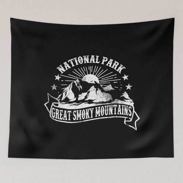 Item preview, Vintage Great Smoky Mountains National Park Tennessee Mountains Tattoo designed and sold by YuliyaR.