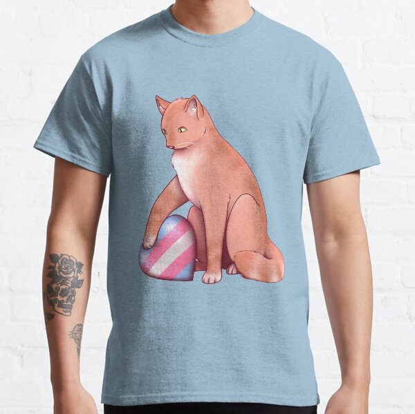 Pride Kitty - Trans Classic T-Shirt
