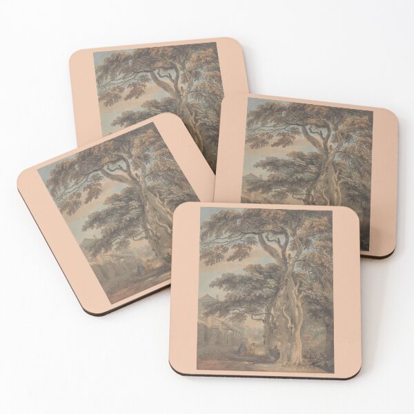 Item preview, Couple in a Farmyard - Paul Sandby - c1782 designed and sold by CrankyOldDude.