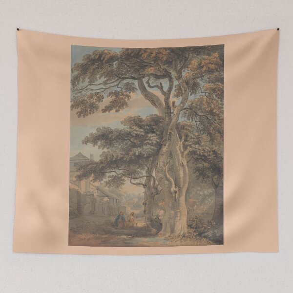 Item preview, Couple in a Farmyard - Paul Sandby - c1782 designed and sold by CrankyOldDude.