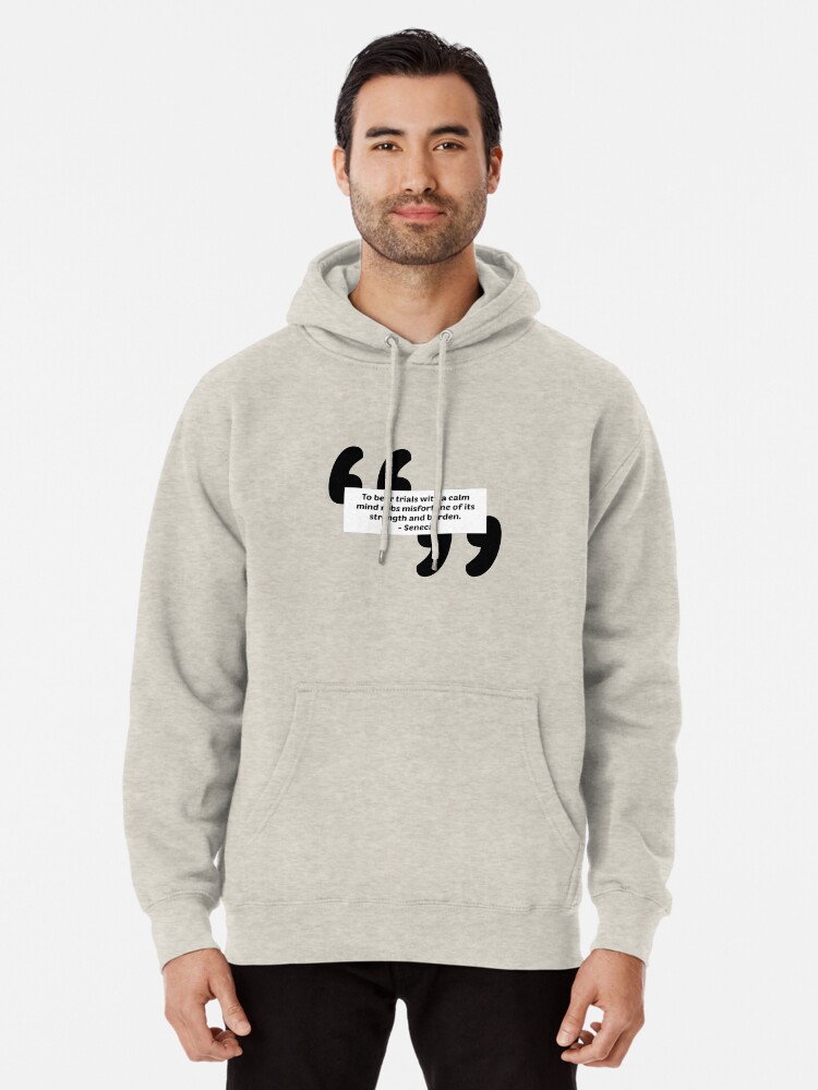 stoic heather fleece pullover