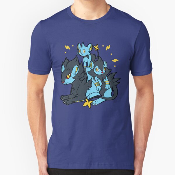 Pile of Electric Lions Slim Fit T-Shirt
