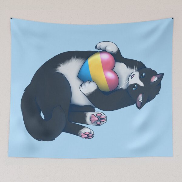 Item preview, Pride Kitty - Pan designed and sold by Kaylee Schuler.