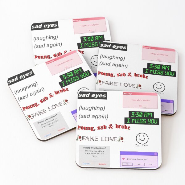 Item preview, Sadness Sticker Pack designed and sold by courtneylouix.