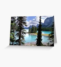 Incomparable Maligne Greeting Card