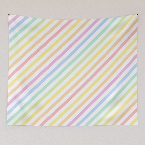Item preview, Pastel Rainbow Stripes designed and sold by newburyboutique.
