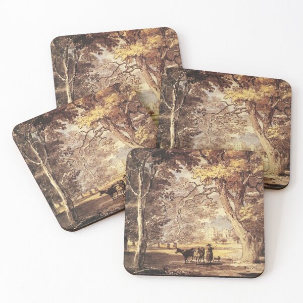 Item preview, Cow-Girl in the Windsor Great Park - Paul Sandby - c1765 designed and sold by CrankyOldDude.