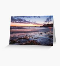 "Sunset At South Mole Beach" Greeting Card