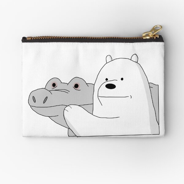 We Bare Bears Ice Bear Zipper Pouch