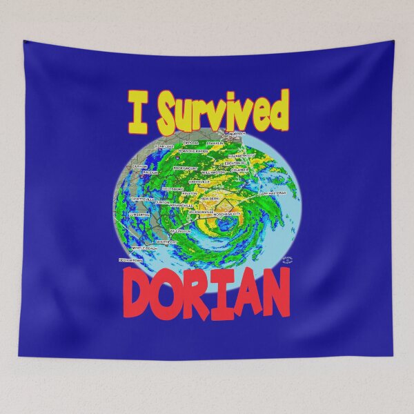 Item preview, I Survived Hurricane Dorian North, South Carolina's by Orikall designed and sold by HippieWorks.