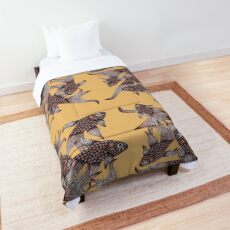 Orange Goldfish Comforter