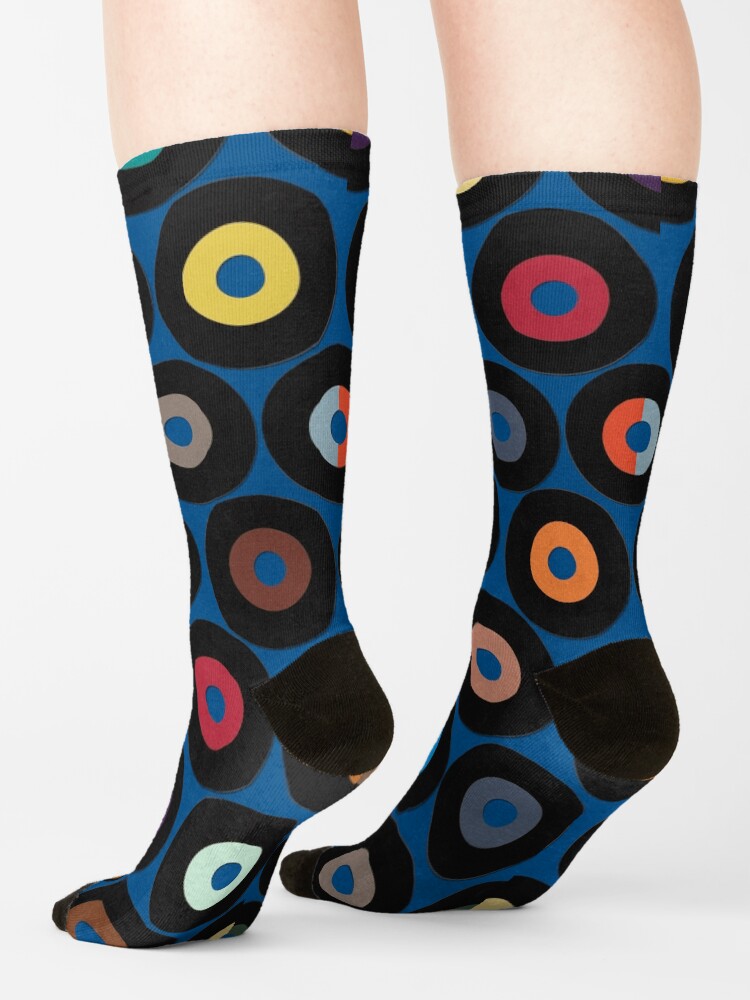 Alternate view of VINYL blue Socks