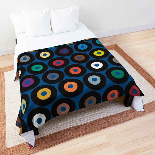 VINYL blue Comforter