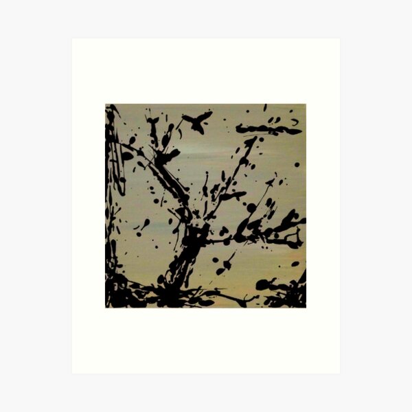 Aperçu de l'œuvre Événement toxique abstrait créée et vendue par RdwnggrlDesigns.