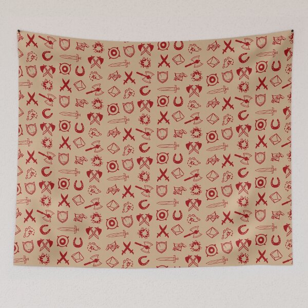 Item preview, Classic Pattern - Fighter - Rust Fawn designed and sold by Spatial.