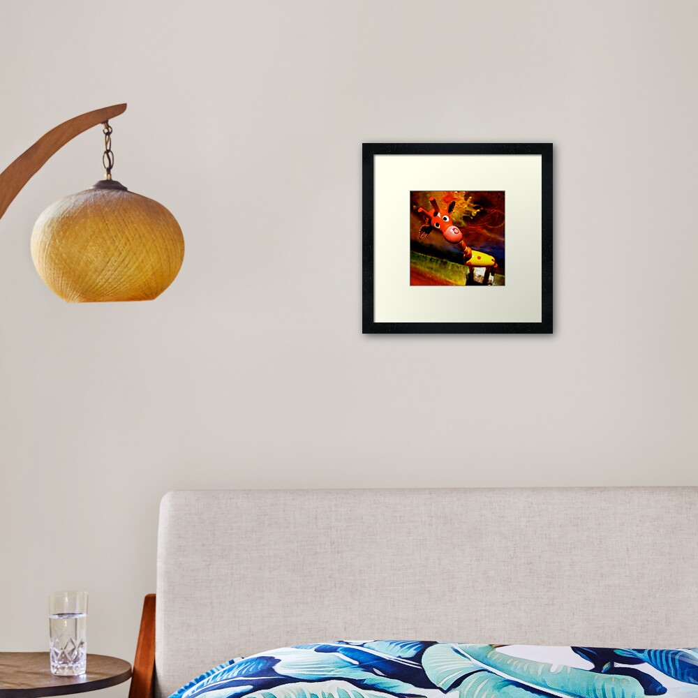 G. Raffe - Loves Art! Framed Art Print