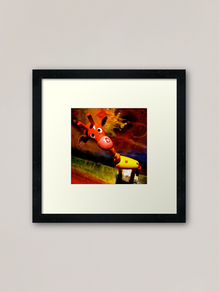 Alternate view of G. Raffe - Loves Art! Framed Art Print