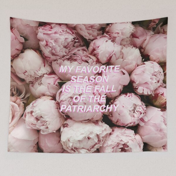 Item preview, MY FAV SEASON IS THE FALL OF THE PATRIARCHY  designed and sold by VolatileMatter.