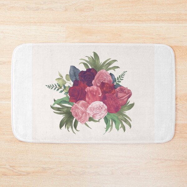 Item preview, Red Roses Bouquet Painting designed and sold by newburyboutique.
