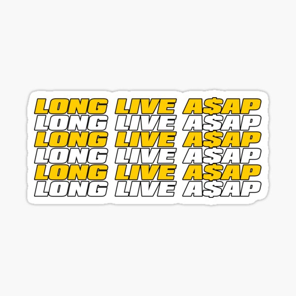 Artikel-Vorschau von Es lebe A $ AP - A $ AP ROCKY, designt und verkauft von blazikin.