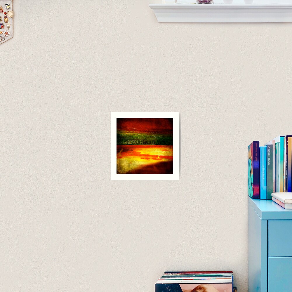 Horizontal Rainbow Art Print