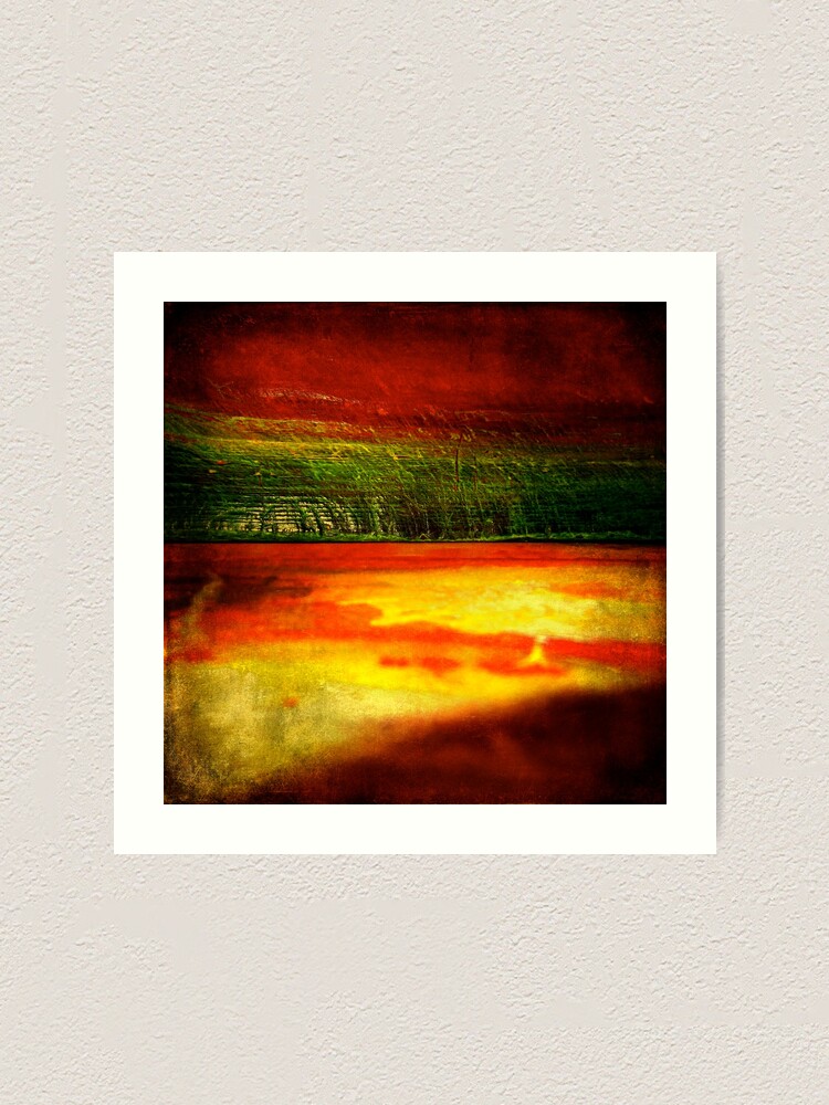 Alternate view of Horizontal Rainbow Art Print
