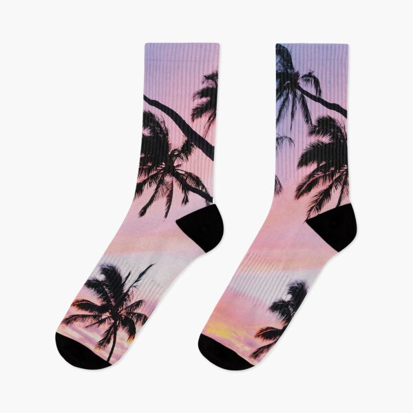 Item preview, Pink Sunset Palm Trees designed and sold by newburyboutique.