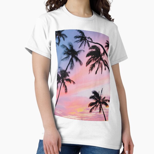 Item preview, Pink Sunset Palm Trees designed and sold by newburyboutique.