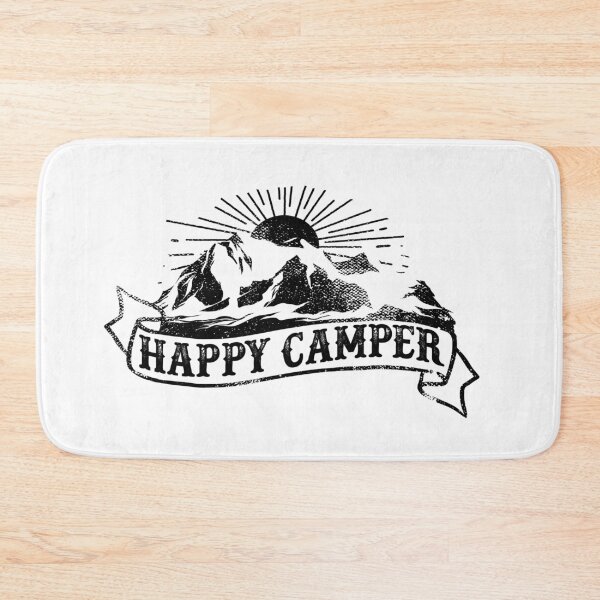 Item preview, Vintage Happy Camper Mountains Tattoo designed and sold by YuliyaR.