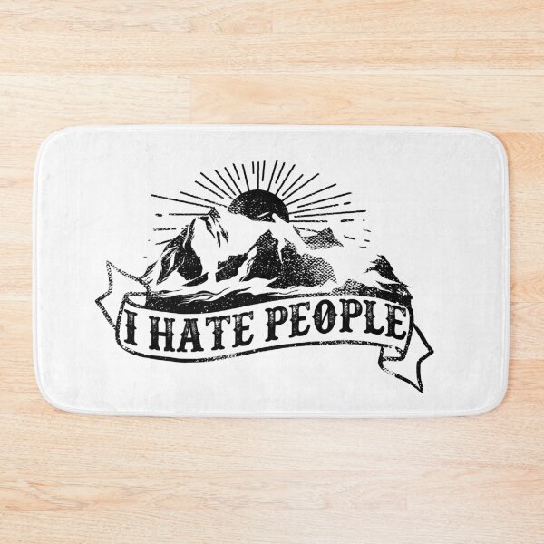 Item preview, Vintage I Hate People Mountains Tattoo designed and sold by YuliyaR.