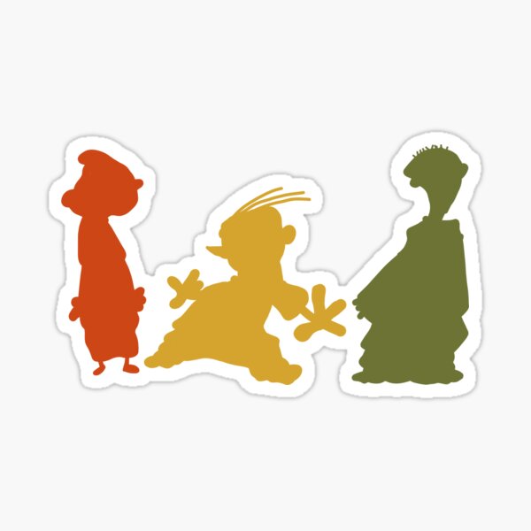 Artikel-Vorschau von Ed, Edd und Eddy Silhouetten, designt und verkauft von RoserinArt.