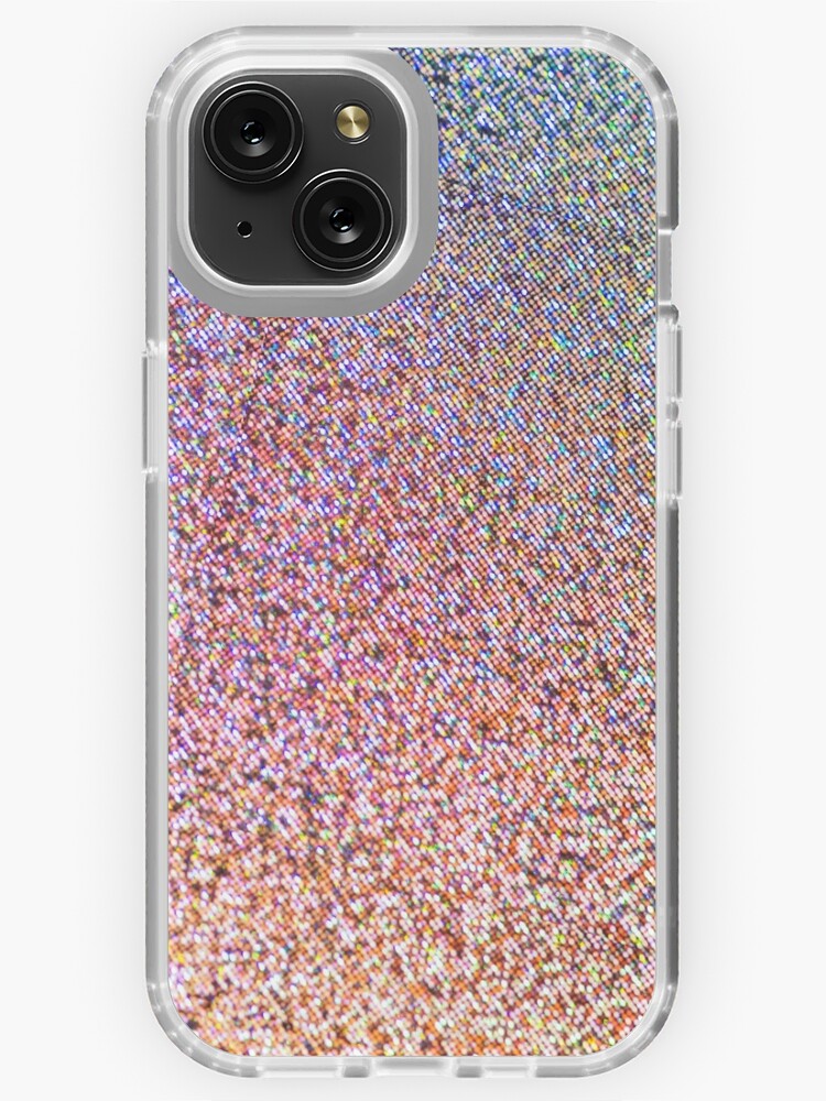 Unicorn glitter pink rose gold rainbow holographic Case-Mate iPhone case