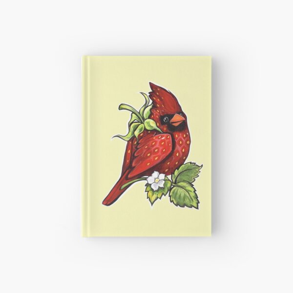 Strawbirdy Hardcover Journal