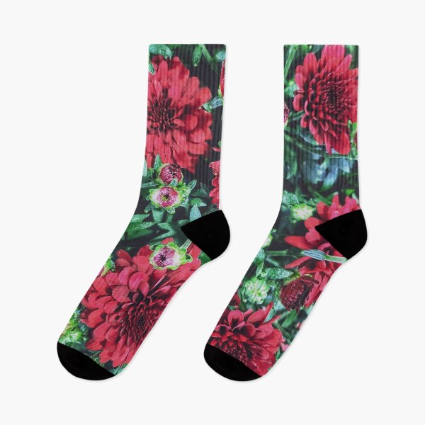 Item preview, Red Flower Garden designed and sold by indigorayz.