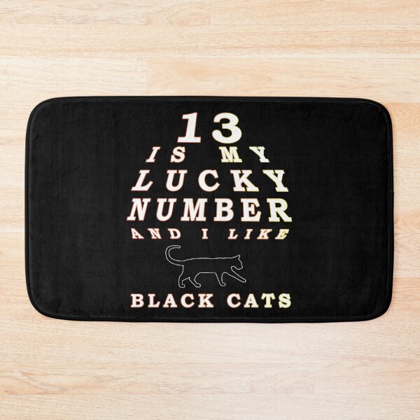 Item preview, 13 is my lucky number and I like black cats designed and sold by Tig3rE.