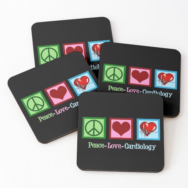Item preview, Peace Love Cardiology designed and sold by Epic Love Designs.
