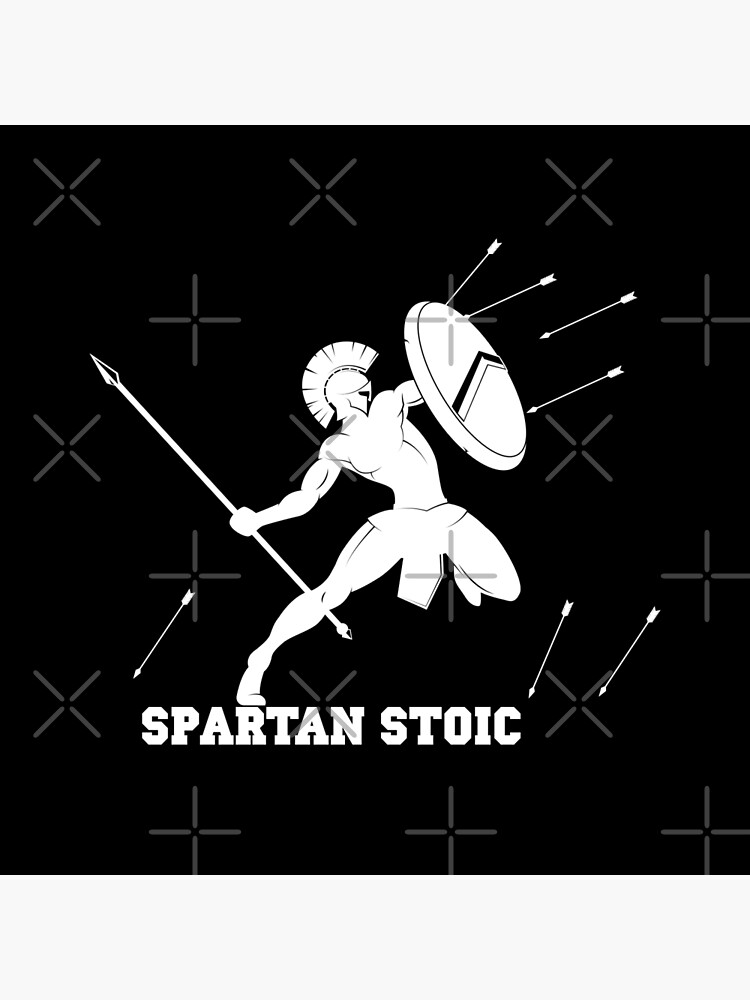 Wisdom Warrior - Spartan Stoic - Wisdom To Fight by StoicMagic