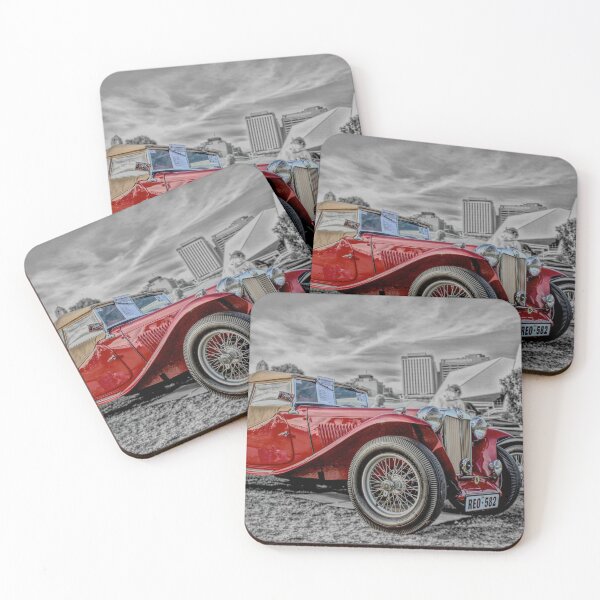 Item preview, Red MG TC at Elder Park designed and sold by Cars around Adelaide.