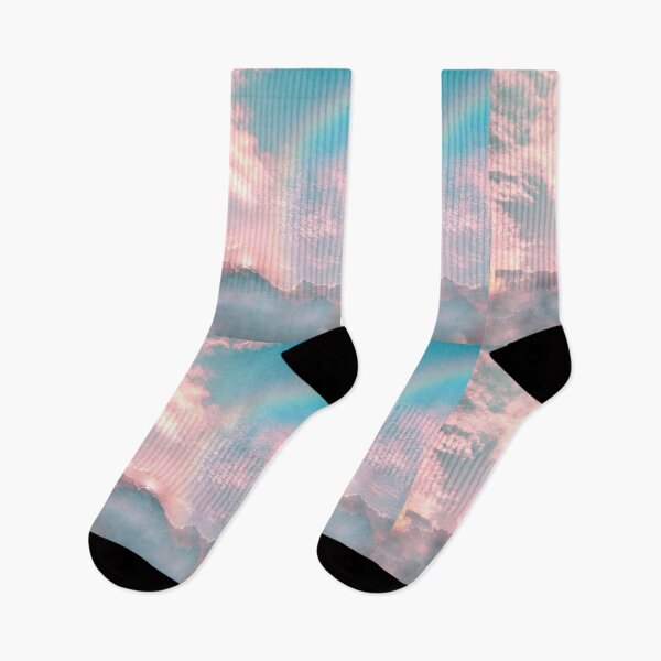 Item preview, Rainbow Clouds Blue Sky  designed and sold by newburyboutique.